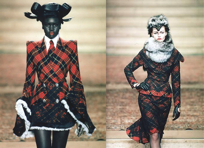 Alexander McQueen for Givenchy Fall/Winter 1997-98 haute couture (Eclect Dissect)  Courtesy:  PatternVault.com